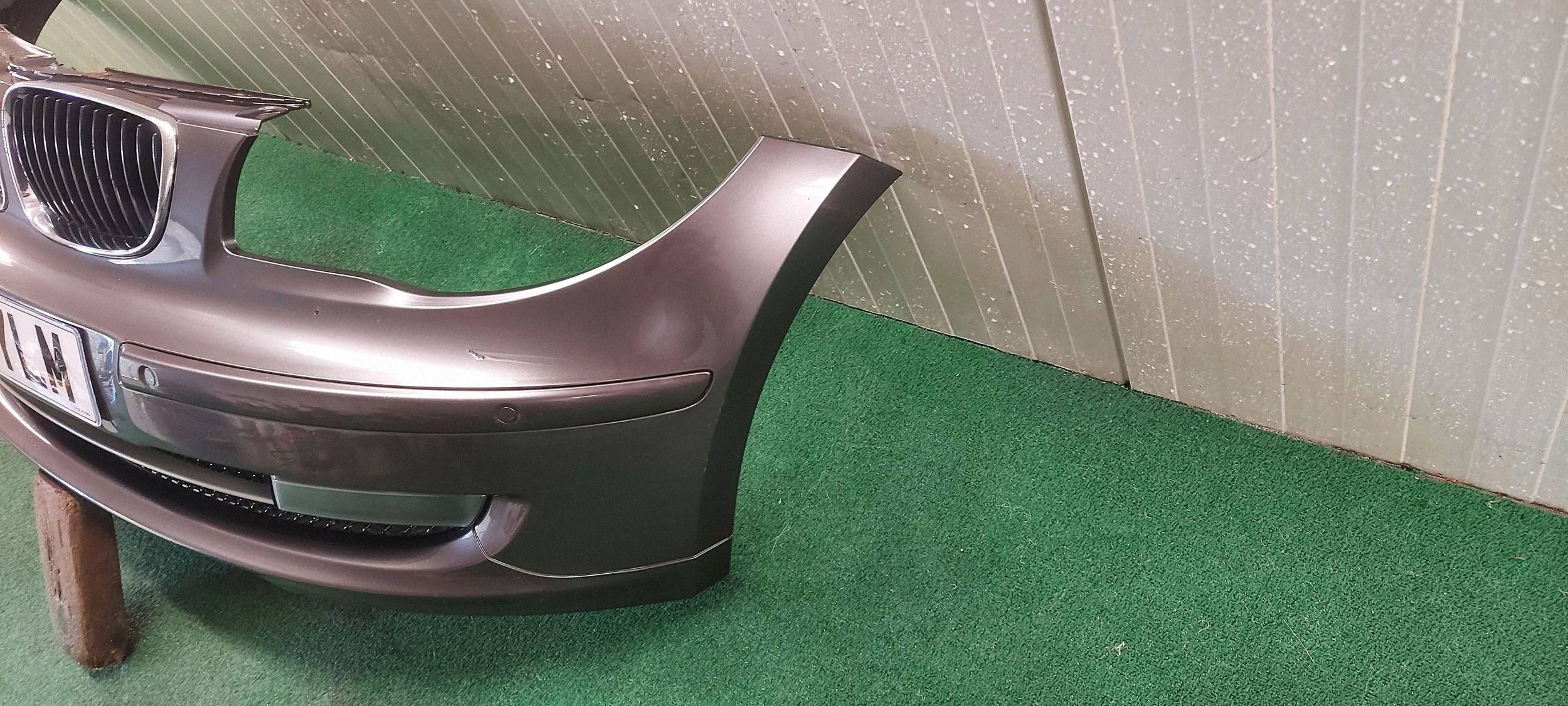 bumper front BMW 1 E81 E87 FL LIFT LAK: A22 SPARKLING GRAPHITE