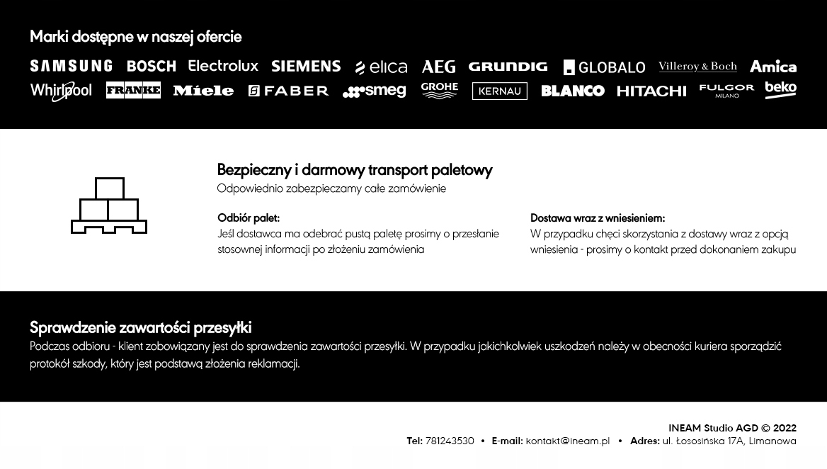 Piekarnik SAMSUNG NV7B44251AK DualCook 76L Materiał emalia