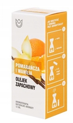 

Olejek pomarańcza i wanilia 12 ml Naturalne Arom