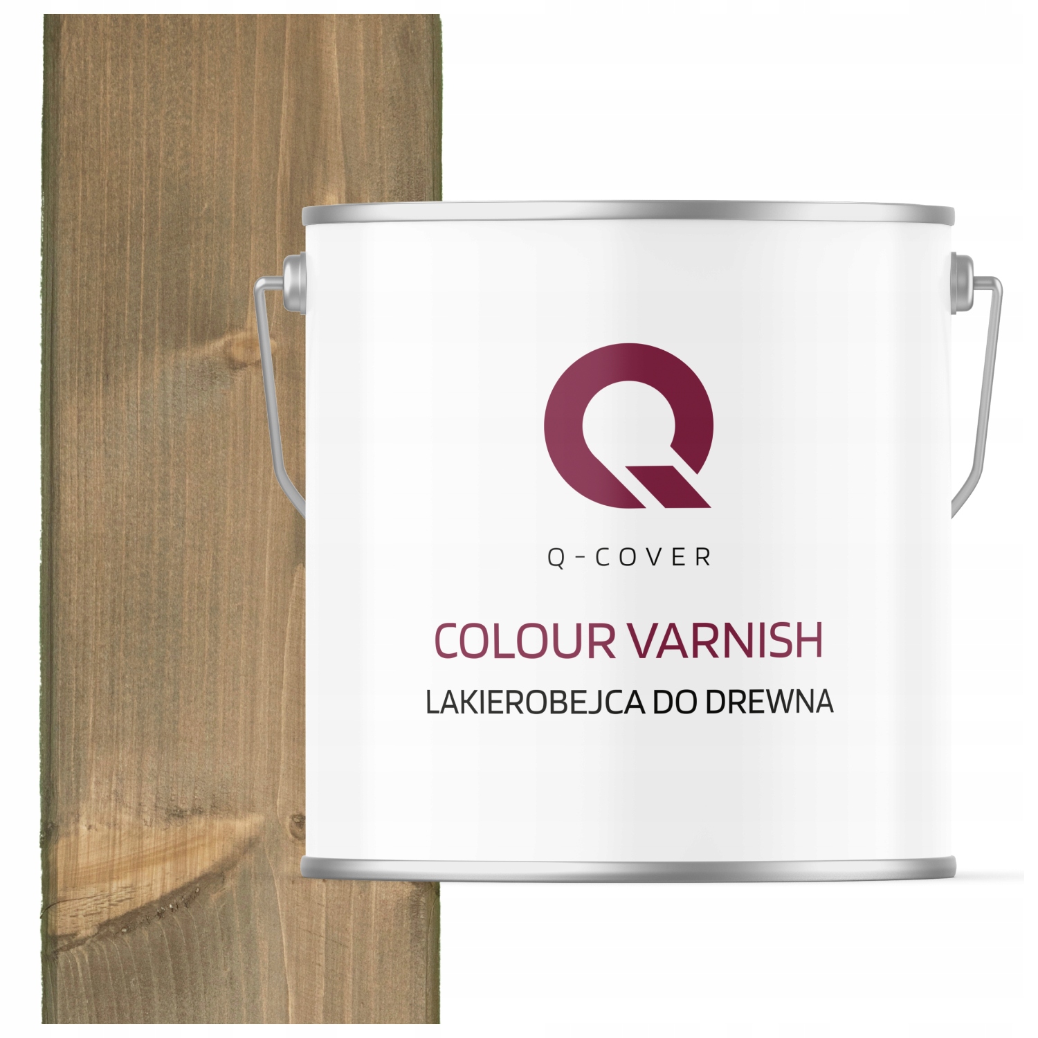 Lakovač Na Dřevo 3V1 Extra Lazura Šedý Béžový 7006 Polomatný 5 L Ochranný