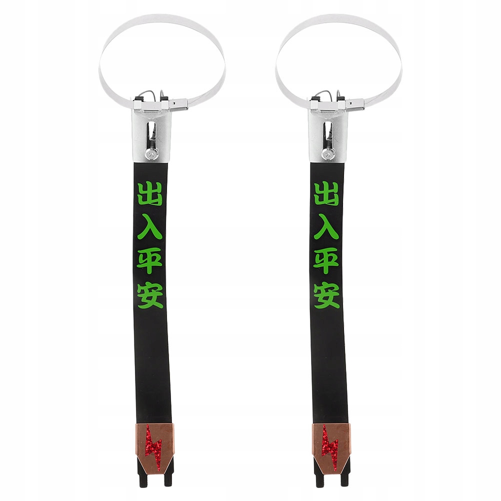 2 SZT. UNIWERSALNY PASEK UZIEMIAJĄCY DO SAMOCHODU, ANTYSTATYCZNY, ODPROWADZAJĄCY ŁADUNKI ELEKTROSTATYCZNE