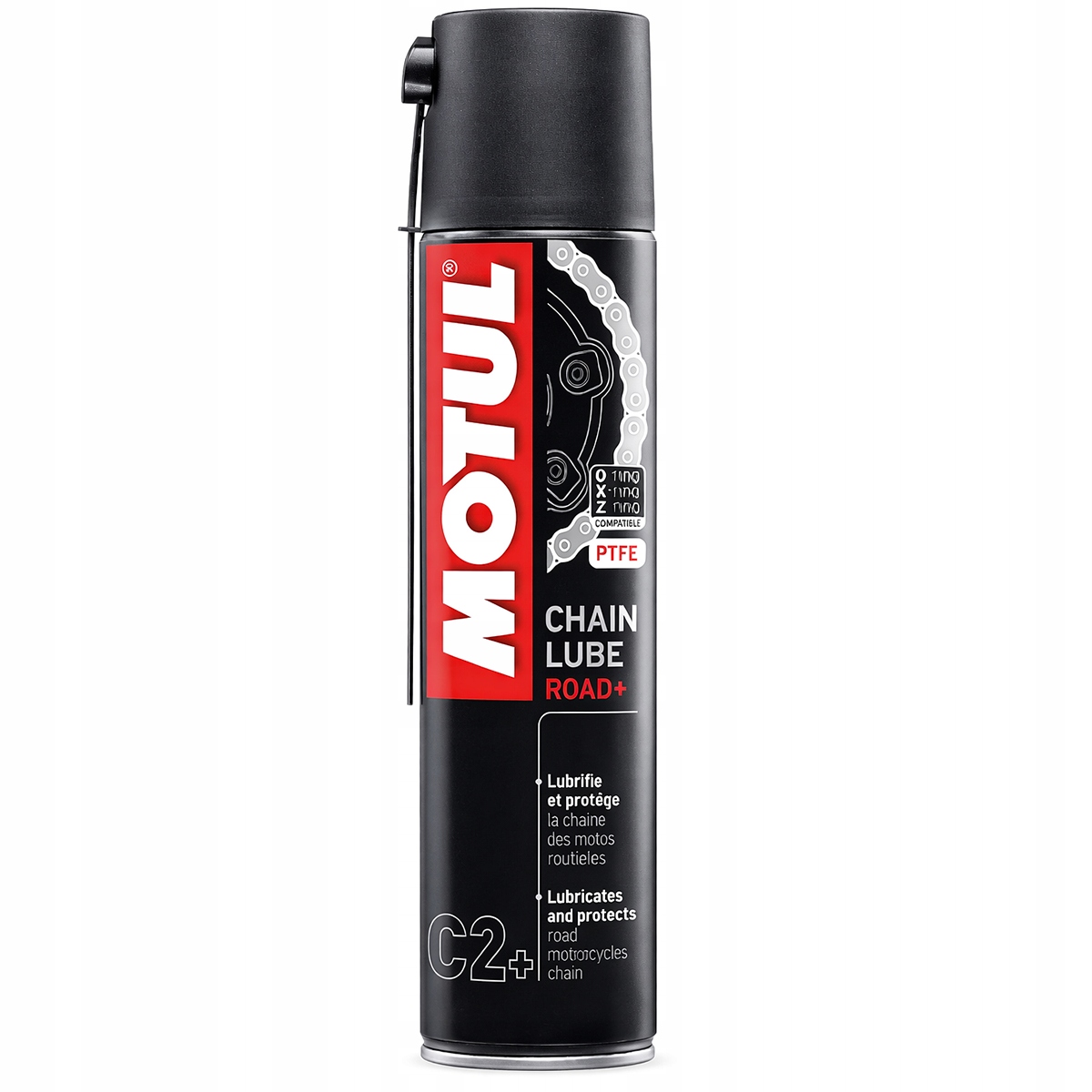 Motul C2+ Chain Lube Road+ Smar Do Łańcucha Motocykl Rower Spray Ptfe