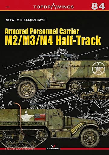 Topdrawings 84 M2/M3/M4 Half-track (Polopásový vozidlo)