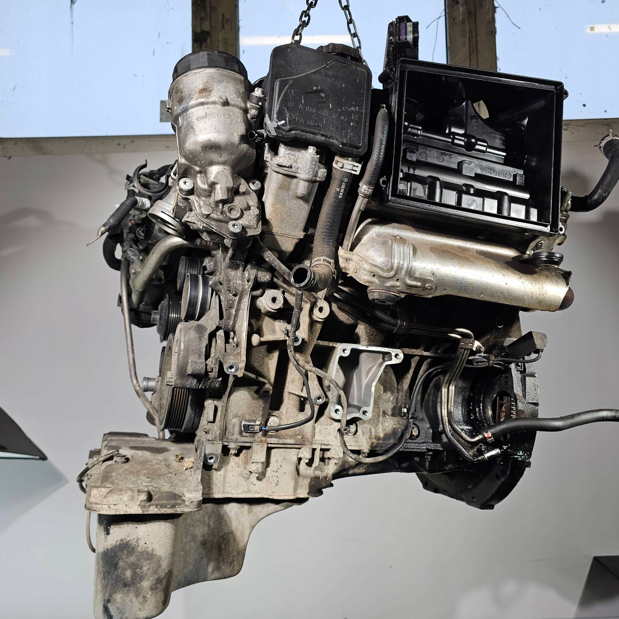 engine complete OM642 3.0 CDI MERCEDES-BENZ ML W164