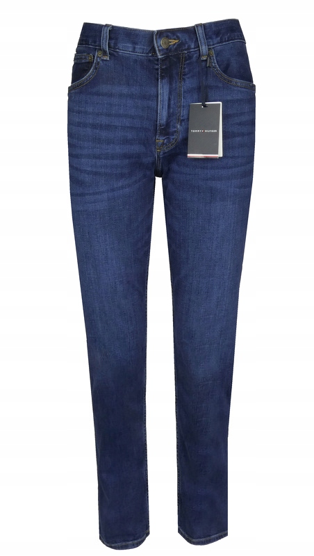 Tommy Hilfiger pánské džínové kalhoty Denton, tmavě modré, velikost 29/34