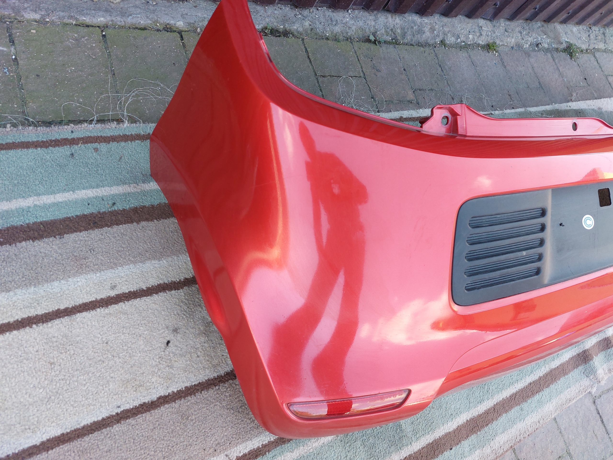 bumper rear part RENAULT TWINGO III TENNP 15r