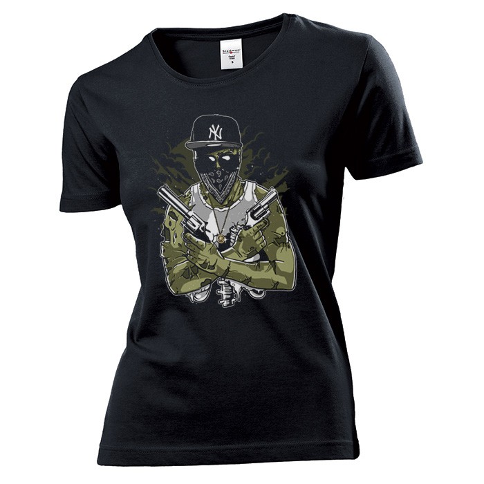 

Koszulka damska Ny Gangsta Zombie c L