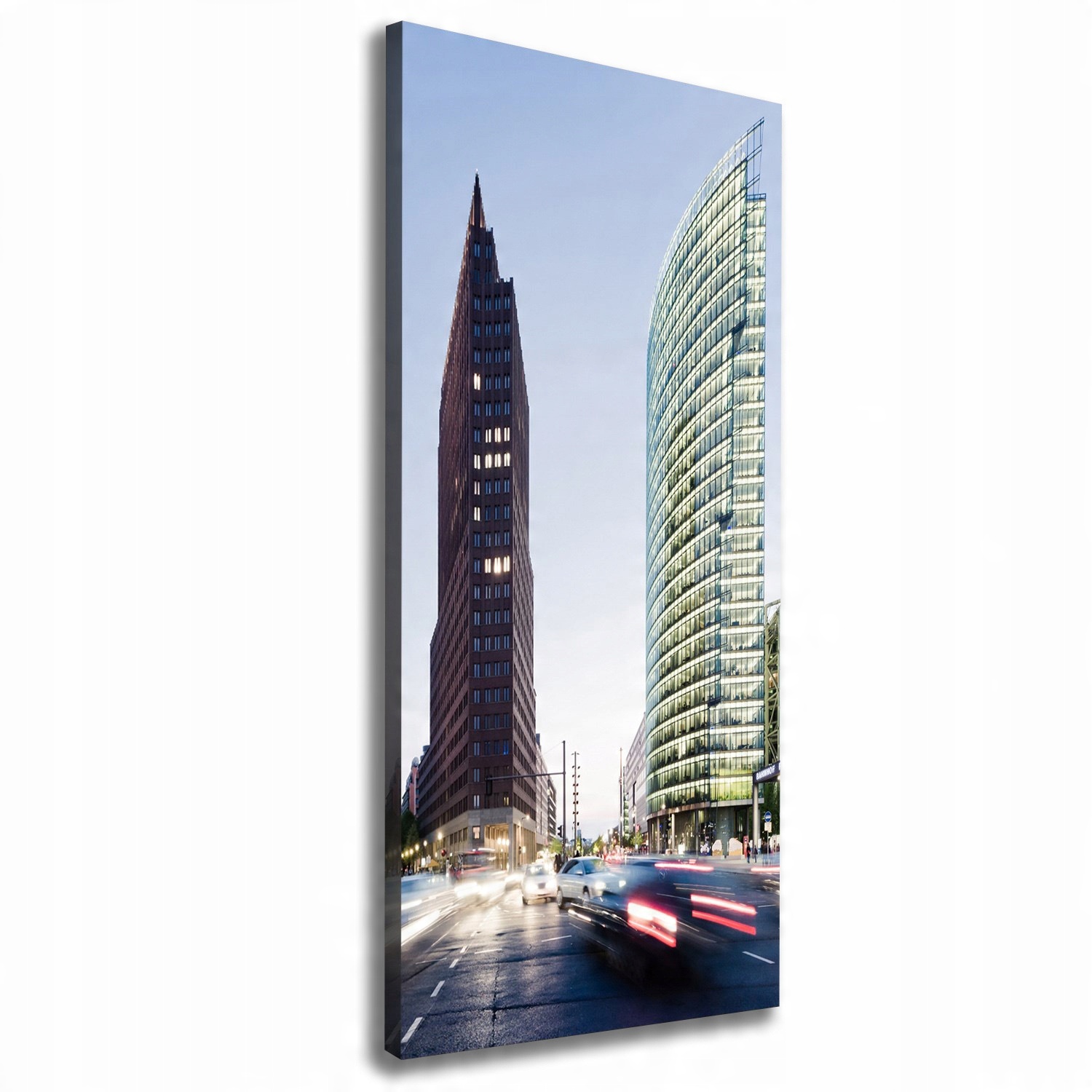 

Foto obraz na płótnie Drapacze chmur 50x125 cm