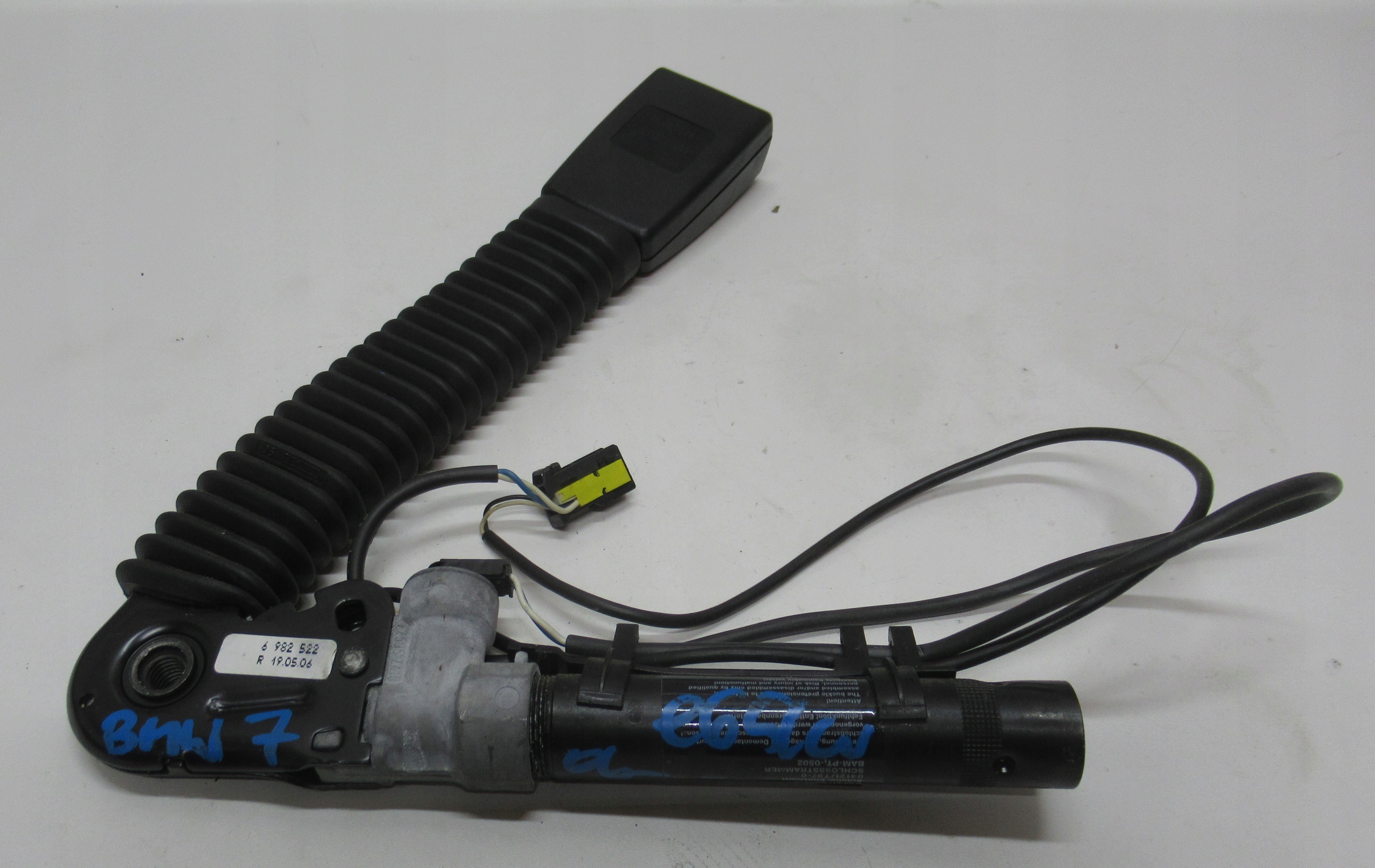 BMW 7 E65 07R adjuster supports right 6982522
