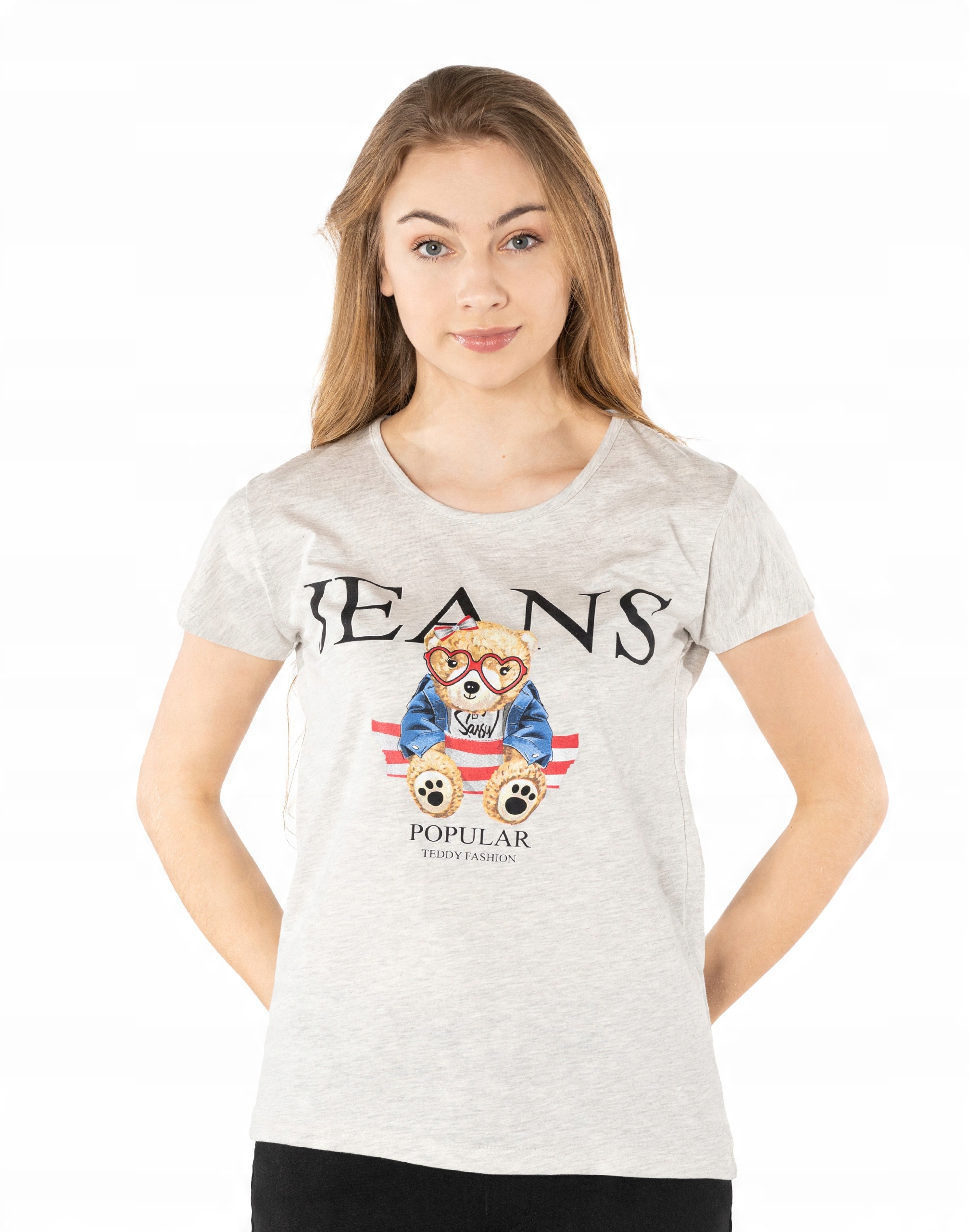 

Koszulka Damska Podkoszulek T-shirt Top 382-05 r L