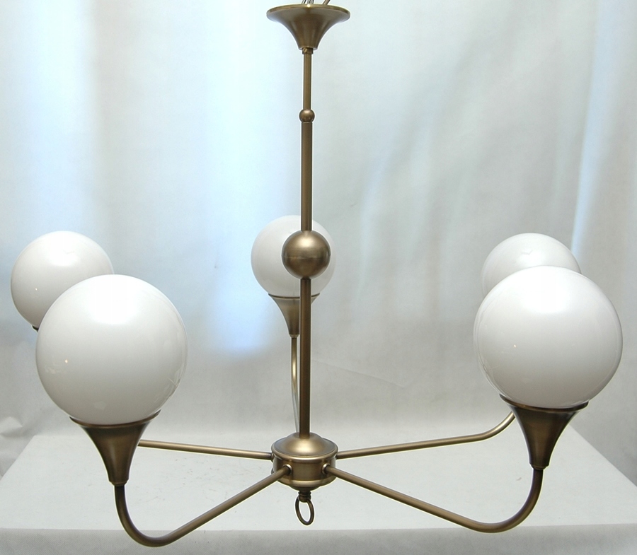 Mosadzný luster, mosadzná závesná lampa