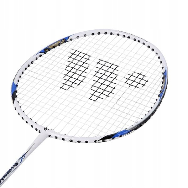 RAKIETA DO GRY BADMINTONA WISH STEELTEC 9 NIEBIESKA Kolor odcienie niebieskiego