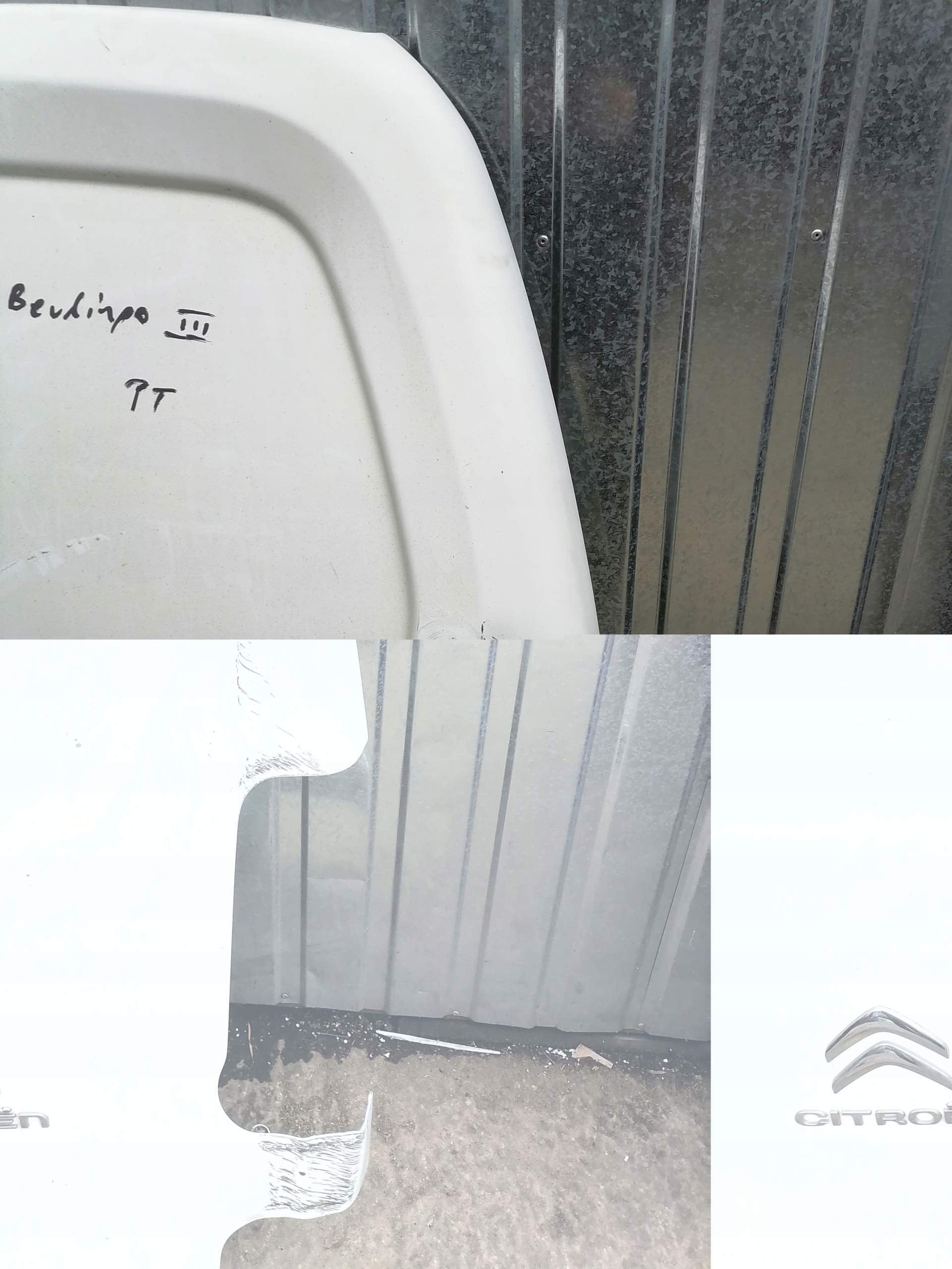 Tür rechts heck hinten CITROEN BERLINGO II