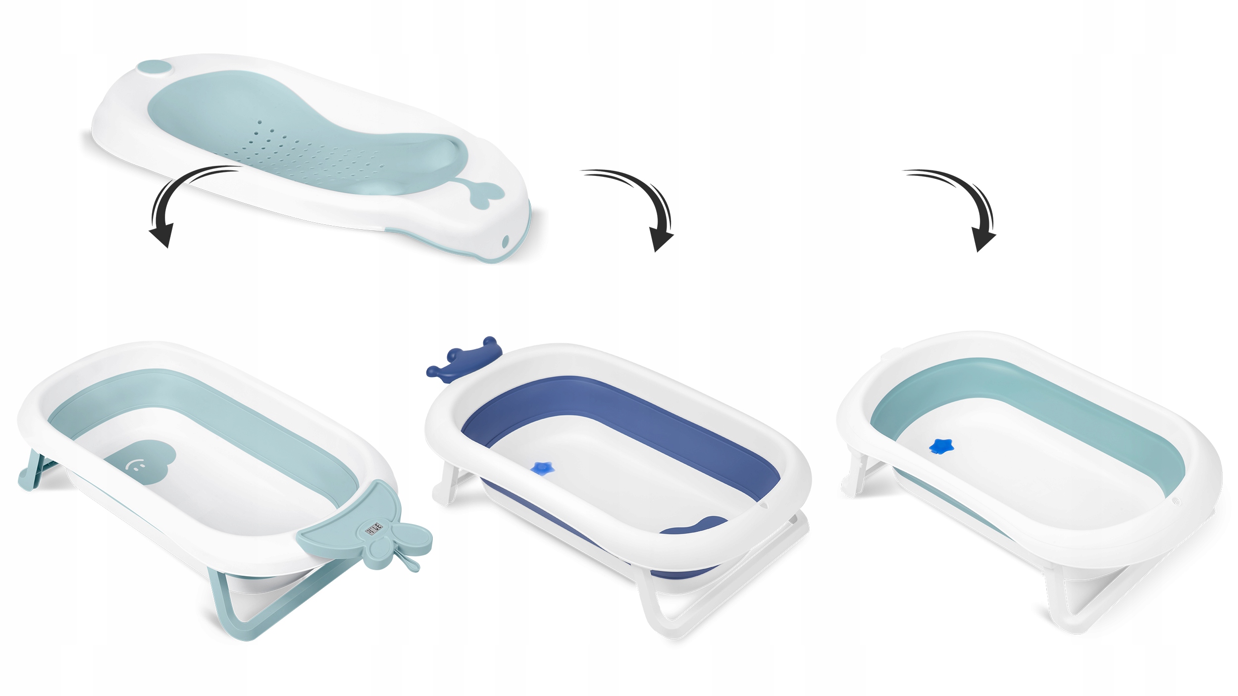 WKŁADKA DO WANIENKI DLA NIEMOWLĄT PODUSZKA LEŻACZEK DO KĄPIELI RICOKIDS EAN (GTIN) 5903890616809