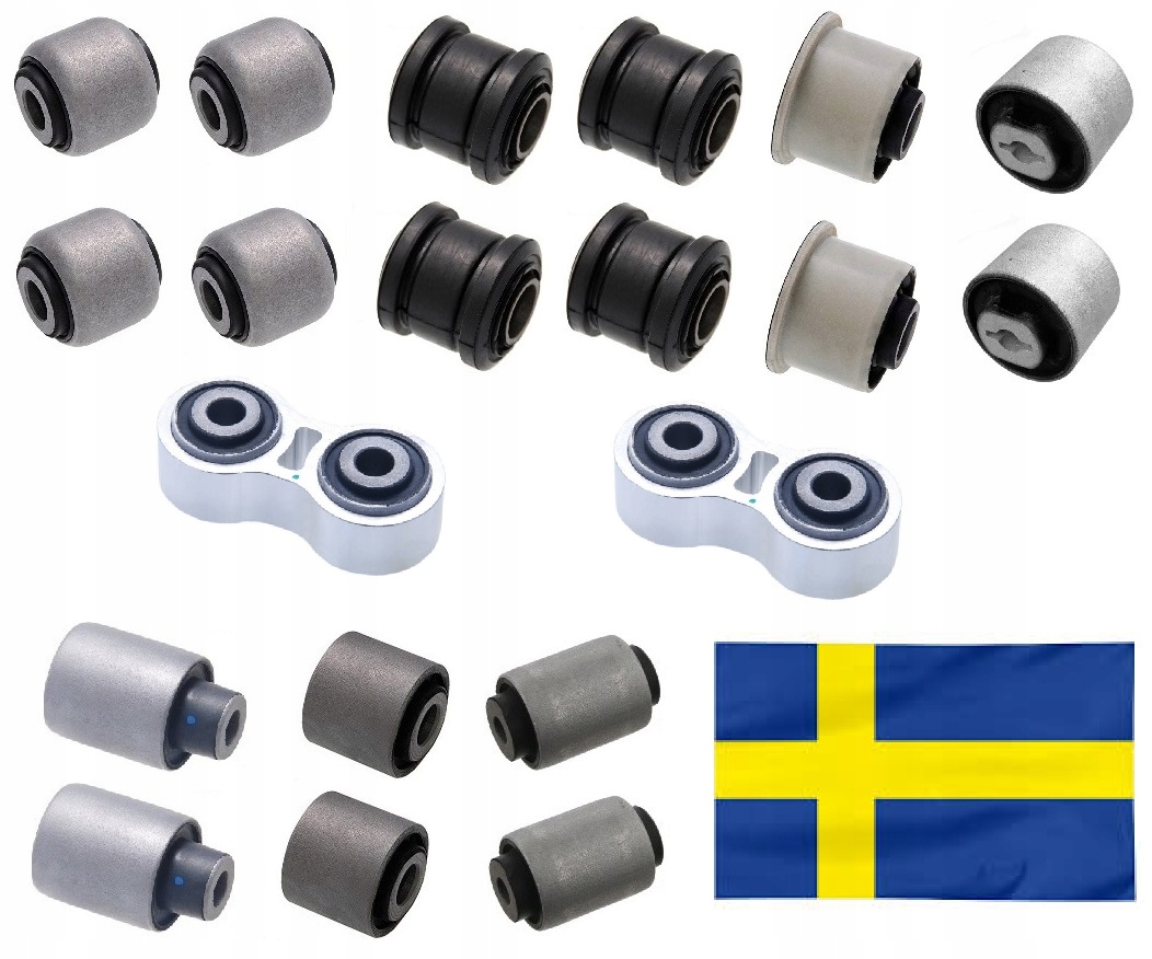 Sada Pouzder Rameno Zadní Volvo XC70 Awd, XC90 20 Ks