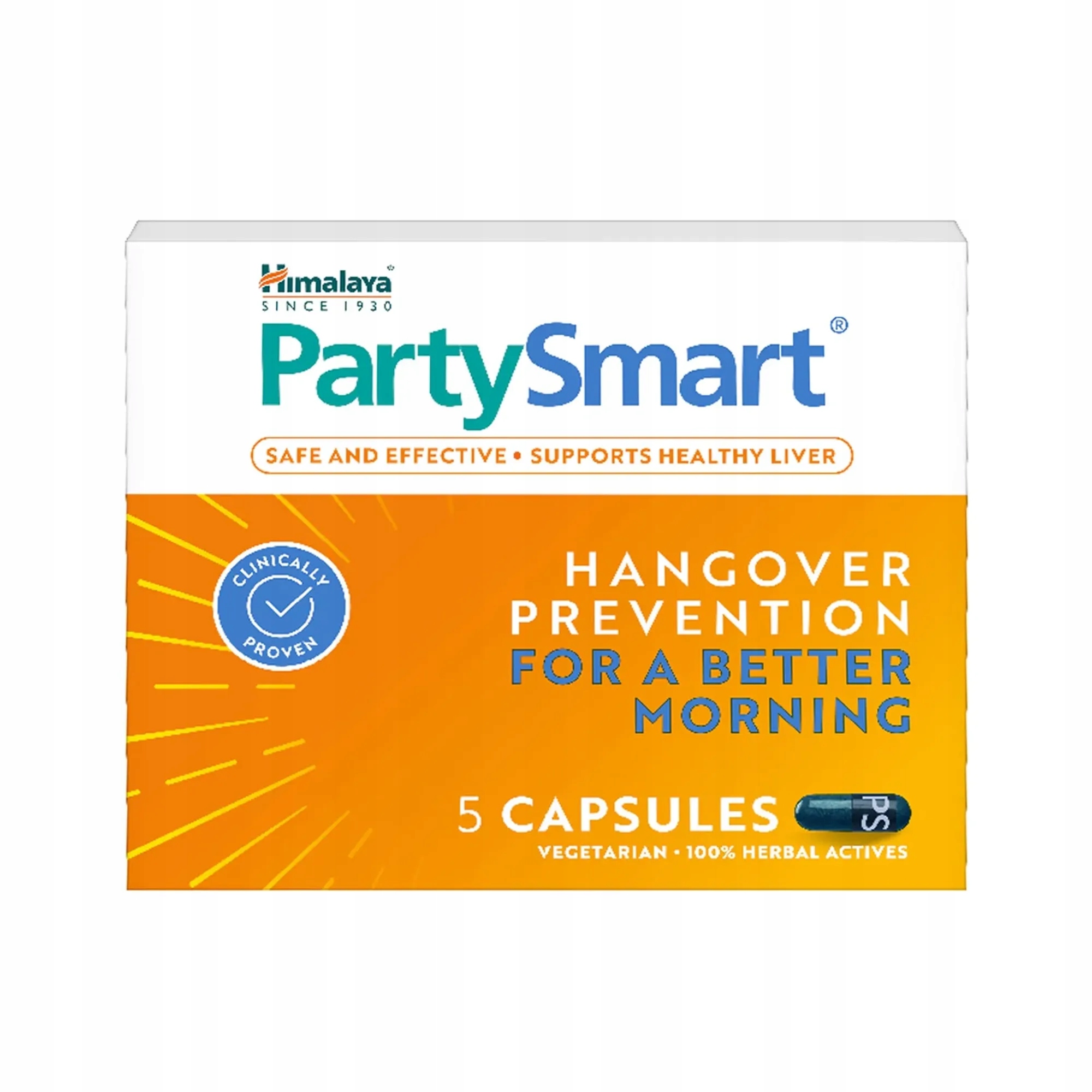 Preparat ziołowy PartySmart Himalaya 5 kapsułek