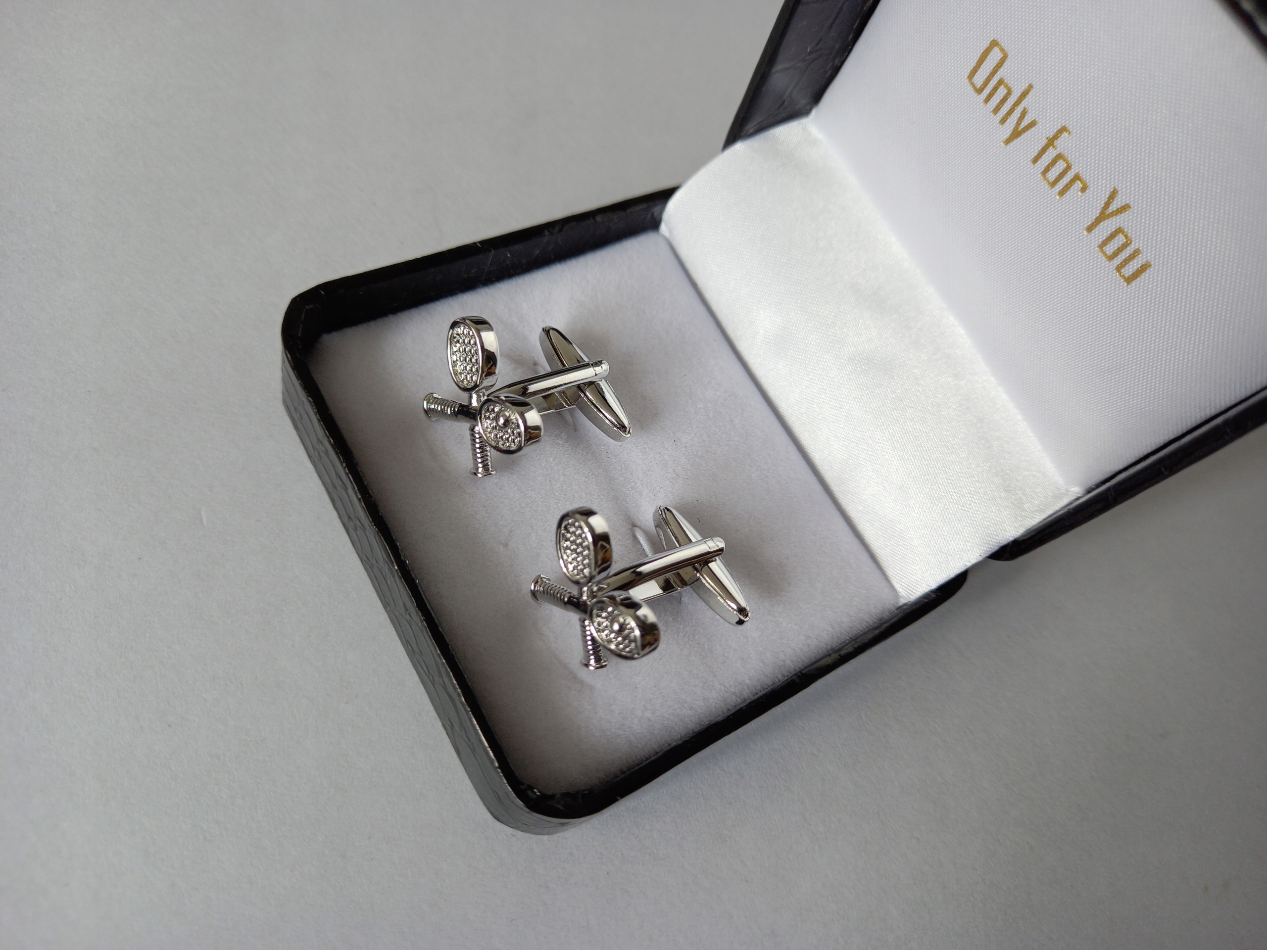 Manžetové knoflíčky Sport Tenis Tenisové rakety