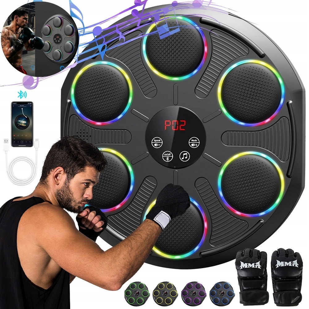 Stroj Na Hudební Box, Boxerské Rukavice, Bluetooth Připojení