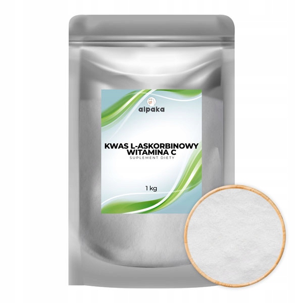 KWAS ASKORBINOWY 1kg WITAMINA C SUPLEMENT DIETY TEŻ DO BASENU