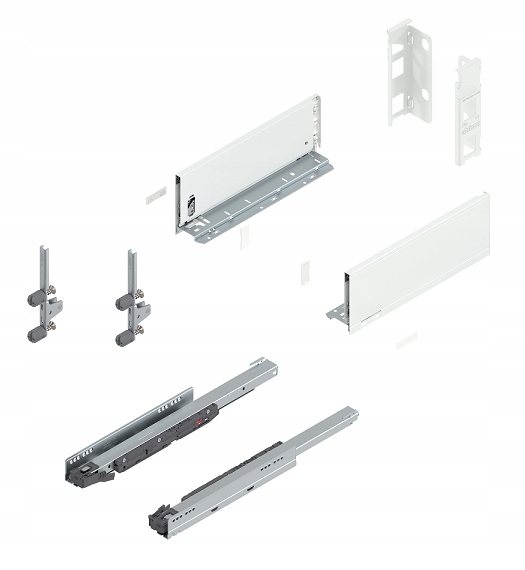 Szuflada BLUM LEGRABOX (K) 70kg L-600 Biała