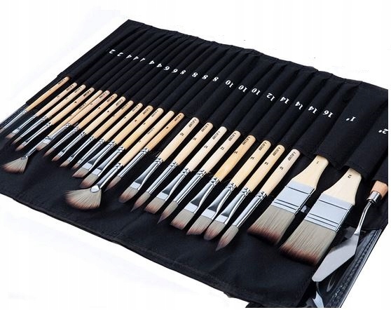 Artify Profesionální Sada Štětců Malířských 24