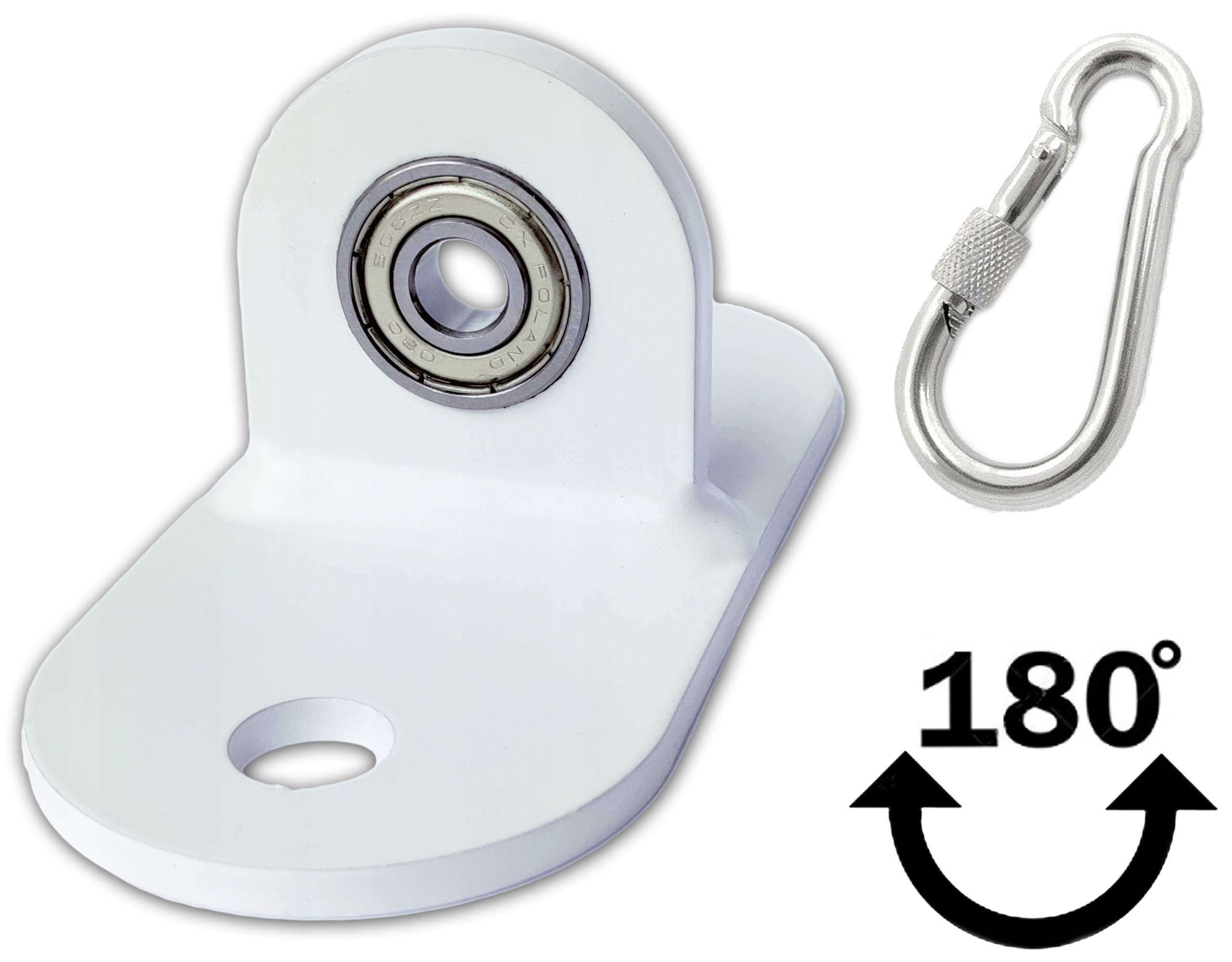 Uchwyt sufitowy z ŁOŻYSKIEM i szeklą 1x Detal2M Producent Detal2M