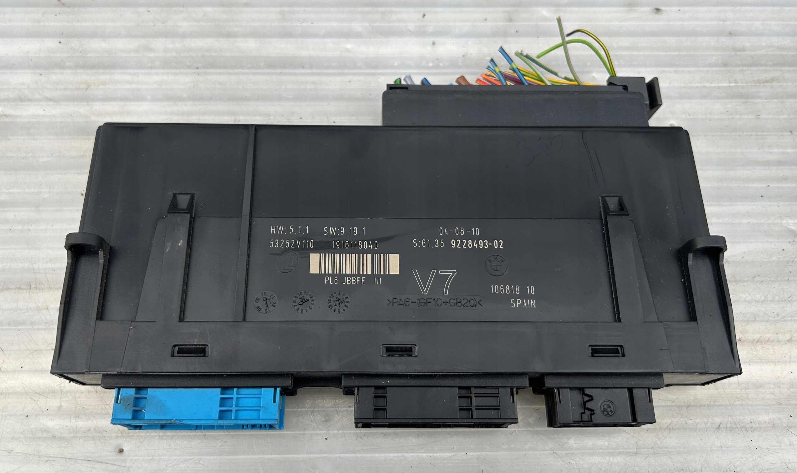 module control unit JUNCTIONBOX BMW 5 F10 F11 9228493