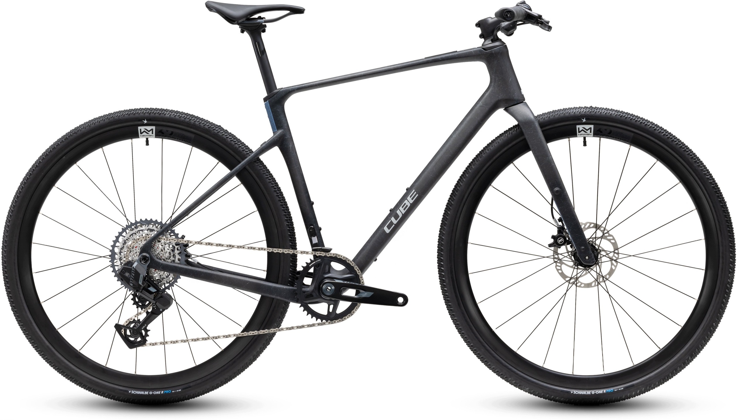 Rower Cube Nulane C:62 Slt 28" 2027 onyxfibre´n´grey M