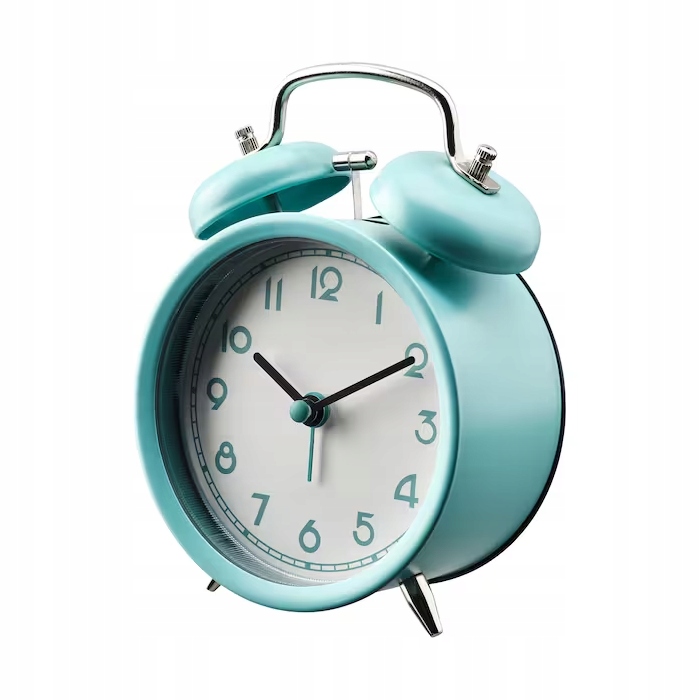 

Ikea budzik Plira zegar cichy Turkusowy 10cm