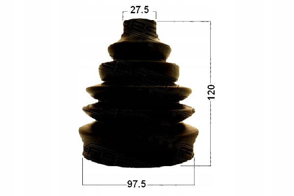 FEBEST OSŁONA PRZEGUBU ZEWNĘTRZNEGO VOLVO S80 2007- Producent części Febest