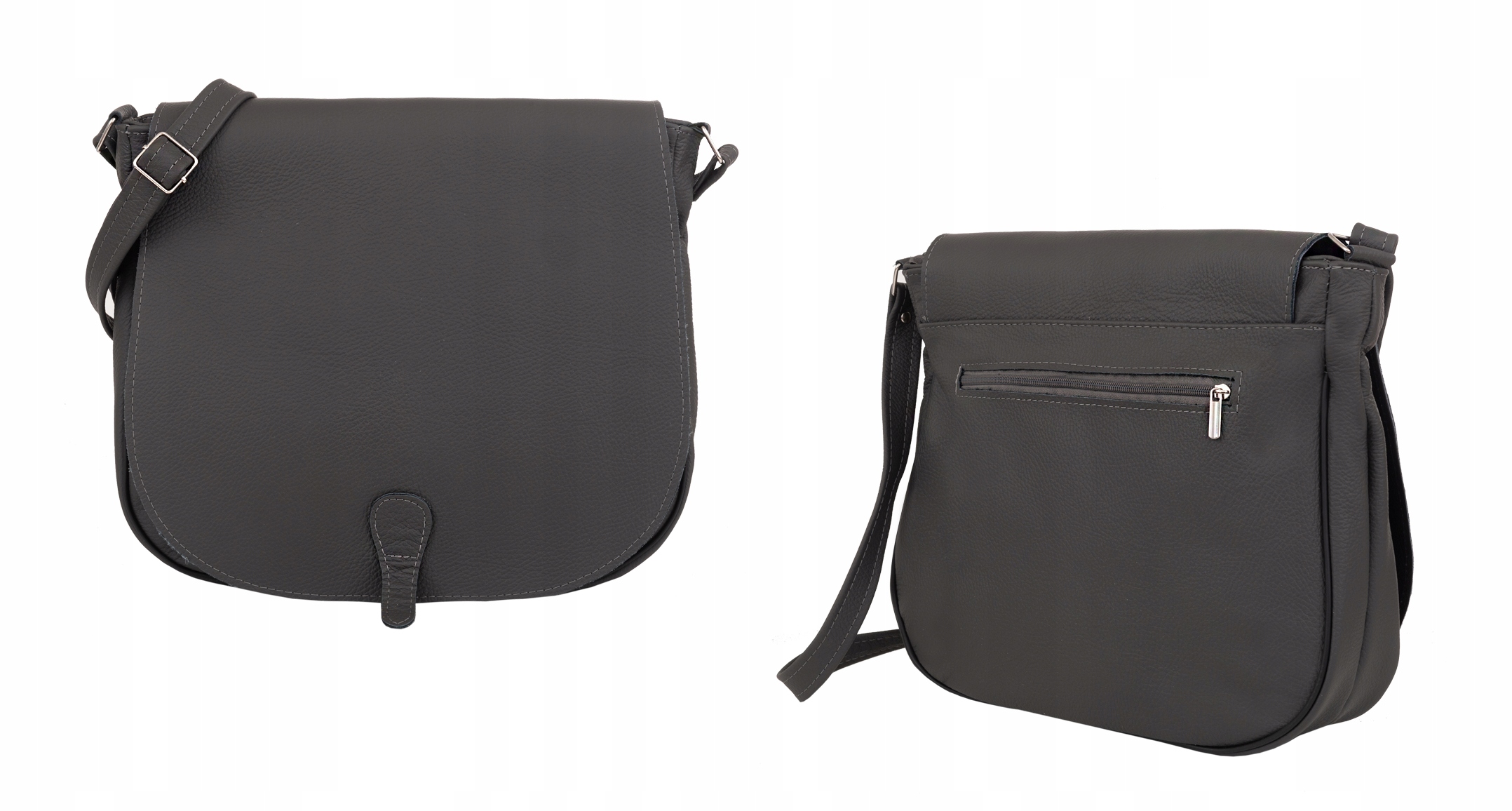 TOREBKA ZE SKÓRY LISTONOSZKA SKÓRZANA TORBA SKÓRA NATURALNA A4 Wysokość 31 cm