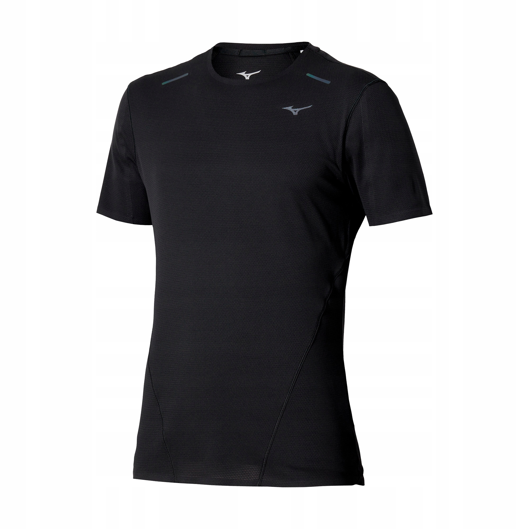 Pánské běžecké tričko Mizuno Tech Light Daf černé
