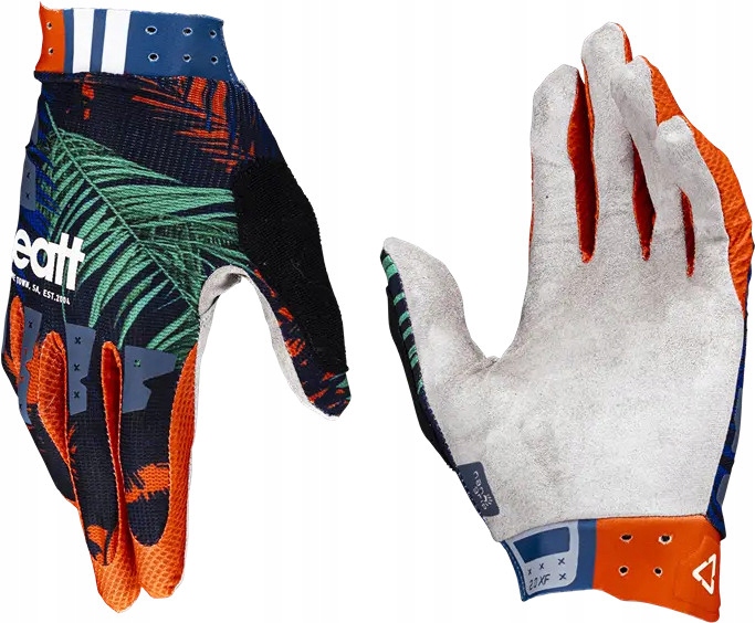 Cyklistické rukavice Leatt Mtb 2.0 X-Flow Jungle vel. XL