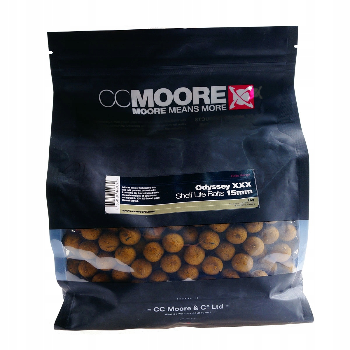 CC Moore Návnadové proteinové kuličky Odyssey XXX Shelf Life 18 mm /5 kg
