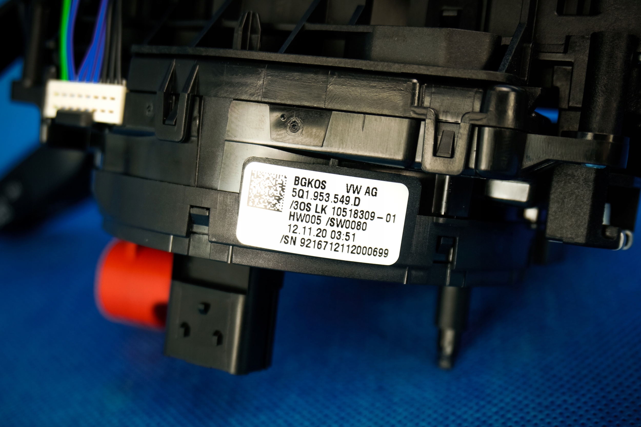 commandes zespolone Audi A1 A3 8Y 82A953521GE