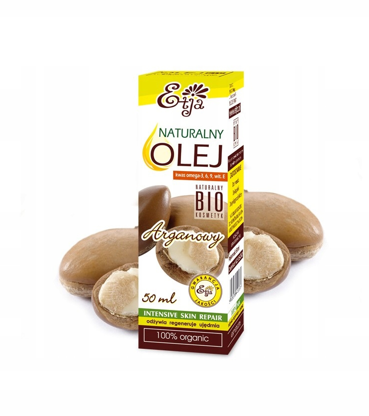 OLEJ NATURALNY 100% BIO 50ml ARGANOWY
