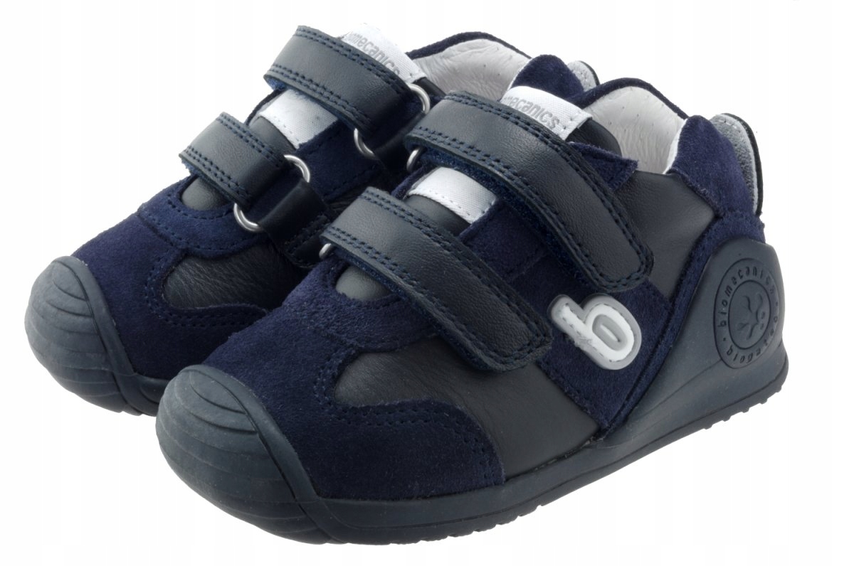 Trzewiki BIOMECANICS 191165 granatowe na rzep roz.22 Kod producenta 191165