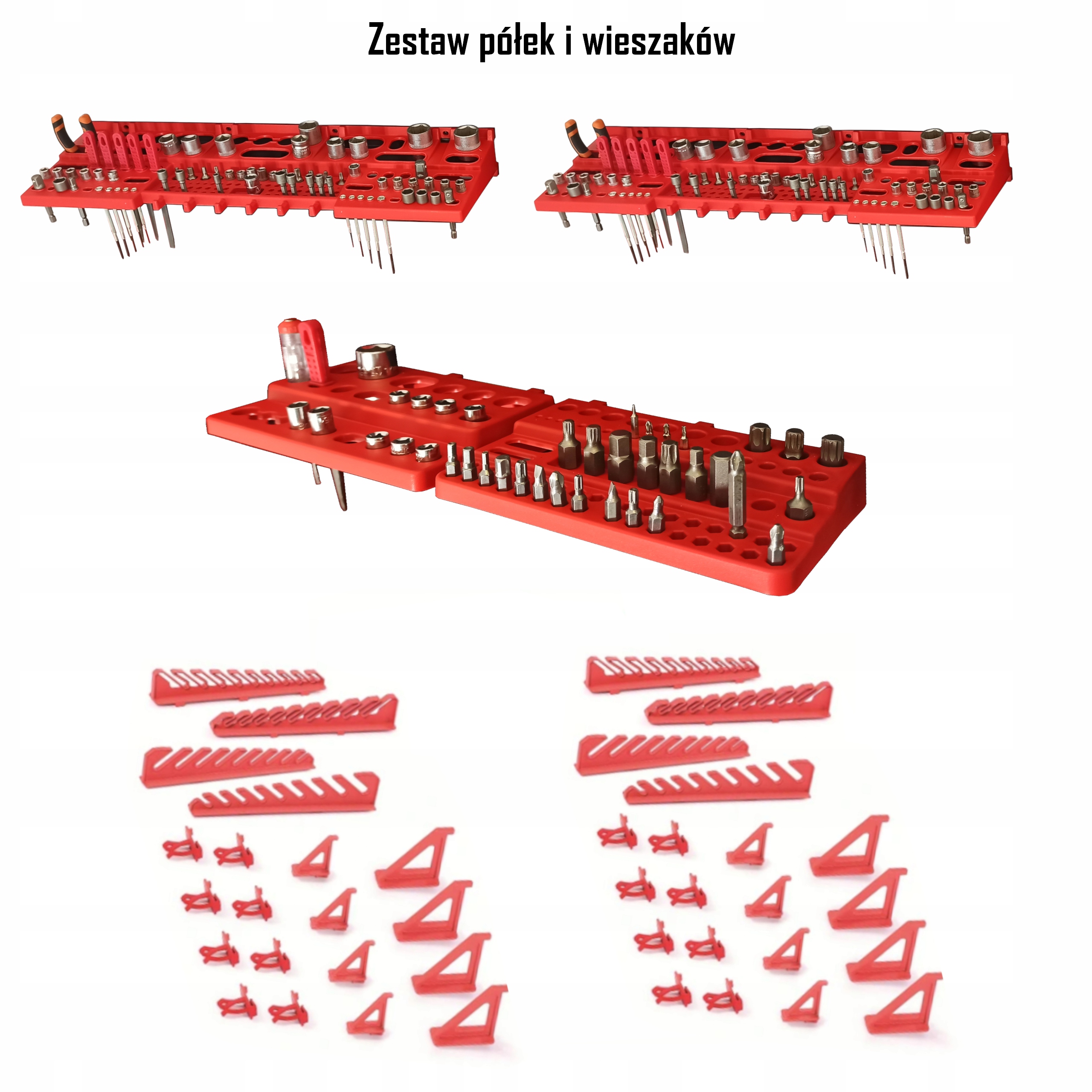 Tablica ścianka narzędziowa 115x78cm 35 kuwet Kod producenta Z169