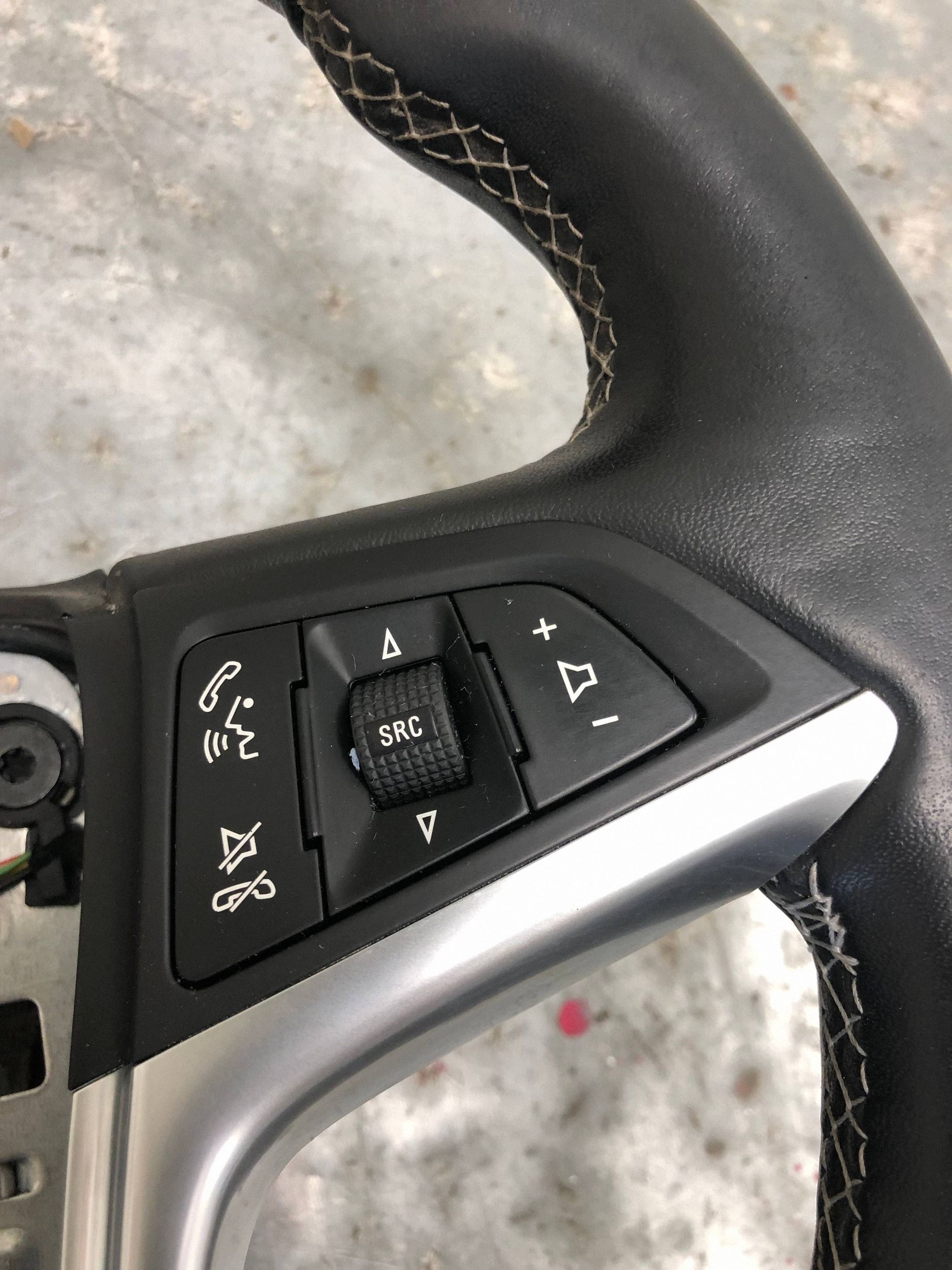 steering wheel, MULTIFUNKCJA leather GRZANA OPEL MERIVA B 13412202
