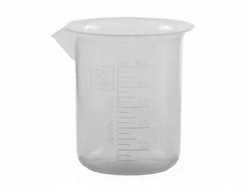 

Zlewka Pp skala tłoczona dobra odporność 100 ml
