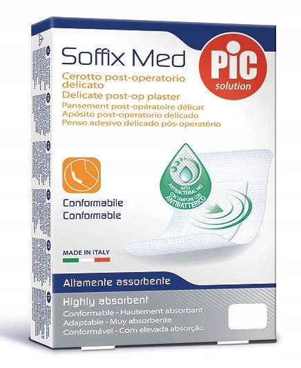 

Pic Soffix Med Pooperacyjny plaster 10x8cm 5 szt.