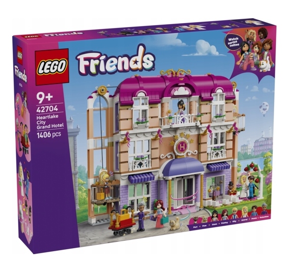 Lego 42704 Friends Grand Hotel Ve Městě Heartlake