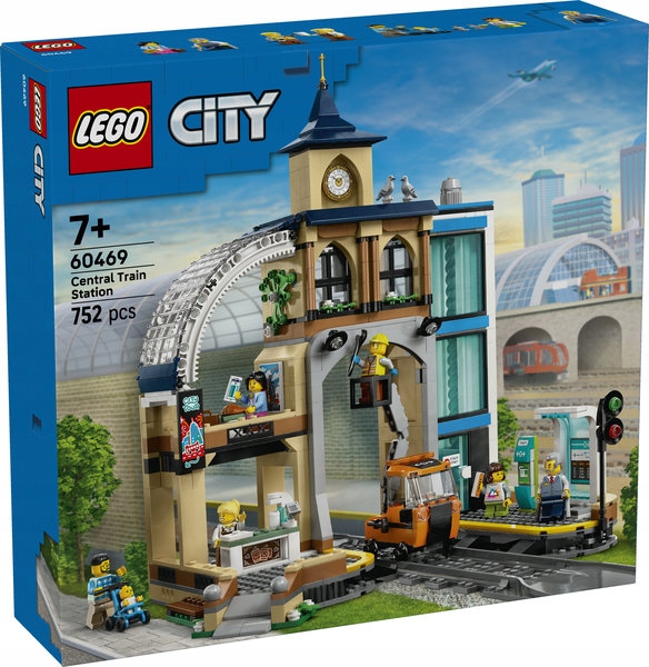 Lego City Centralny dworzec kolejowy 60469