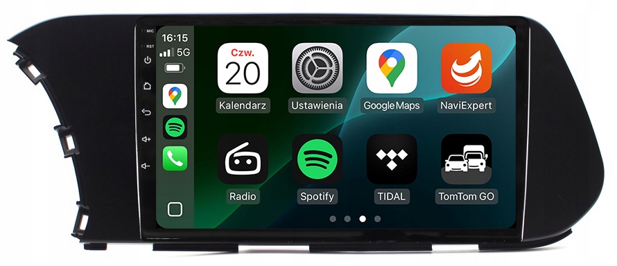 Hyundai I20 2020+ Navigační Rádio Pro Android Apple Carplay Duduauto