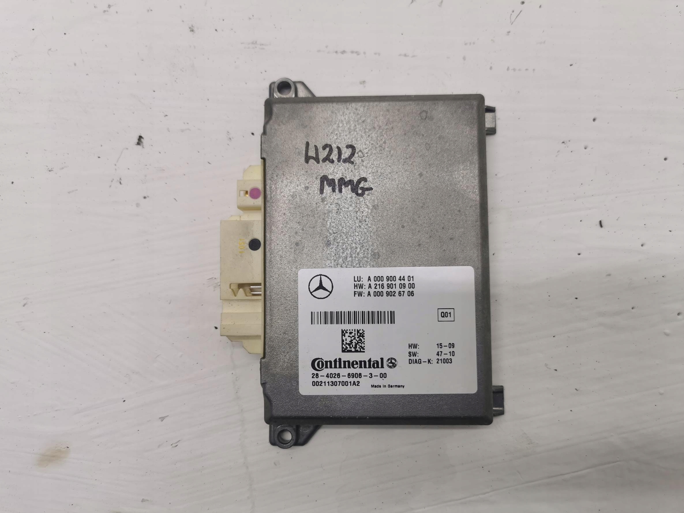Module RADARU DISTRONIC MERCEDES E-KLASA W212 09-13
