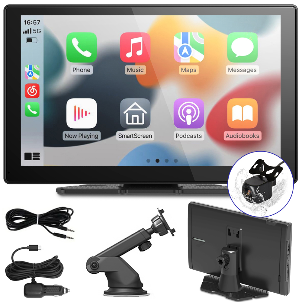 Tablet Do Auta CarPlay Nexadio CP200 Bezdrôtový 9'' Cúvacia Kamera
