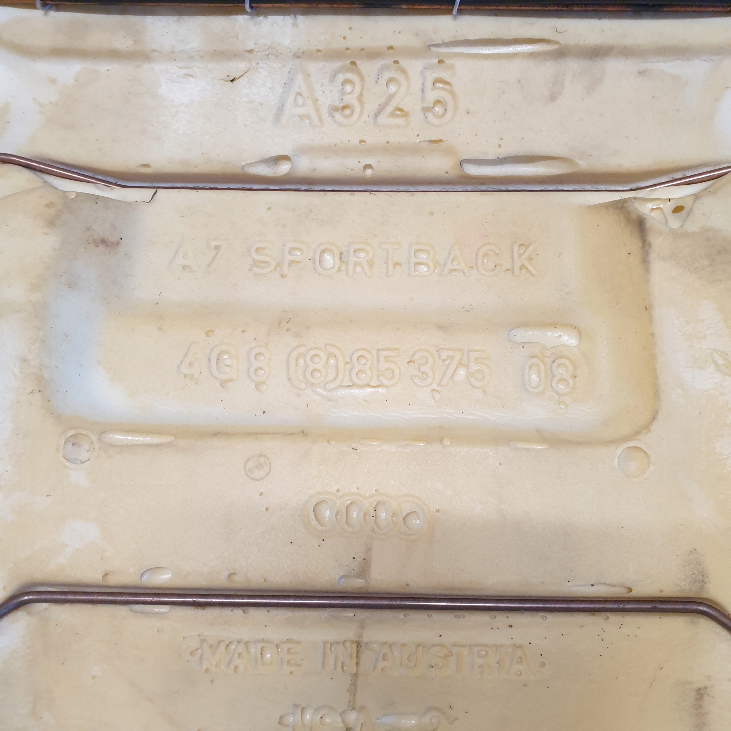 дивана задней Audi A7 4G кожа