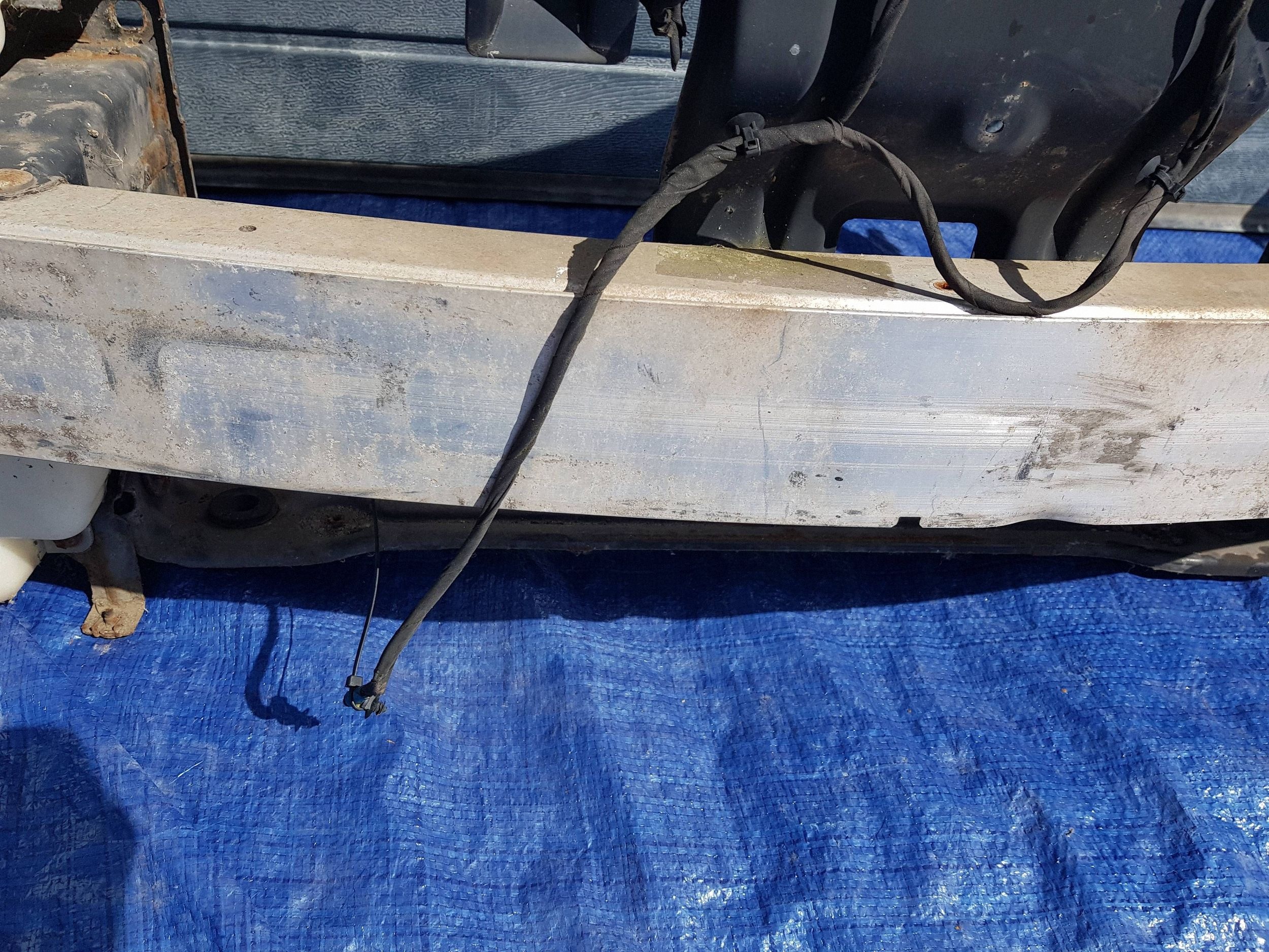 support panel for radiators sider pillar front Mercedes R W251 LIFT