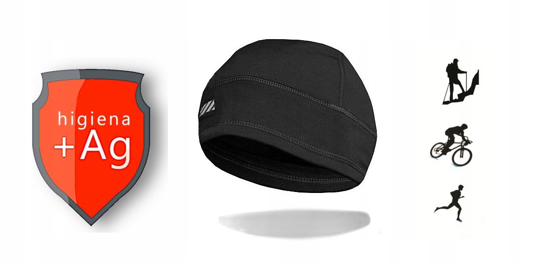 Czapka Hornhill Fuse z jonami srebra termoaktywna Cechy z dzianiny