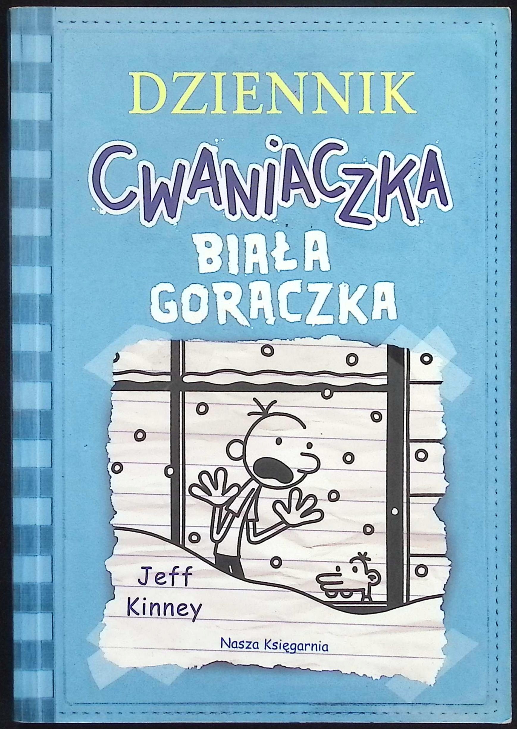 Dziennik cwaniaczka Biała gorączka Jeff Kinney